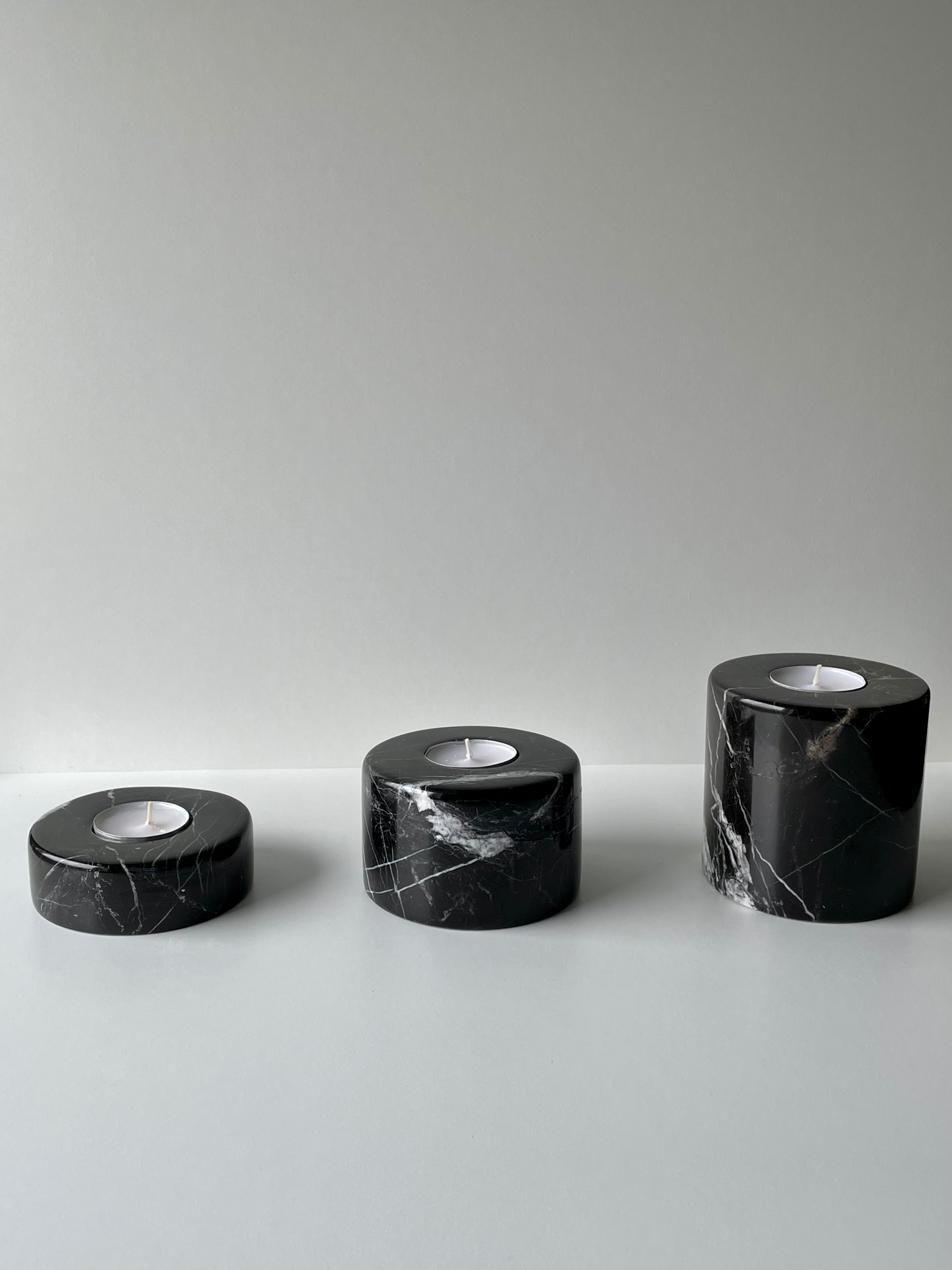 Black lysestage sæt á 3